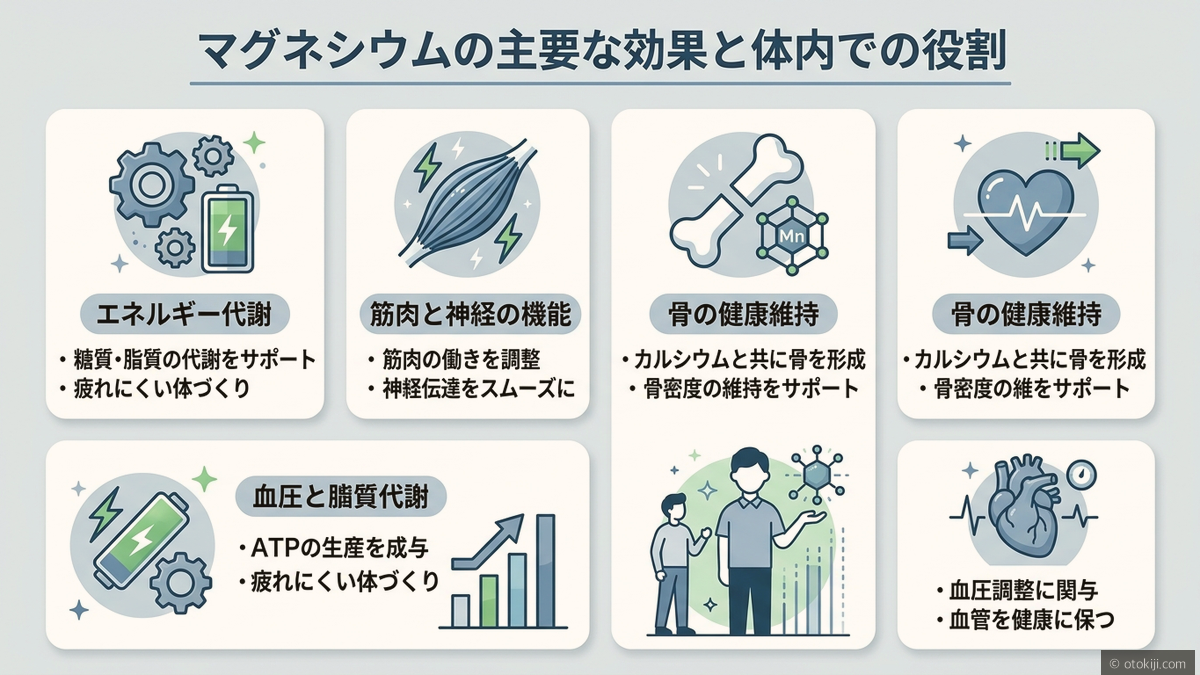 マグネシウムの副作用や飲み合わせで注意したいケース